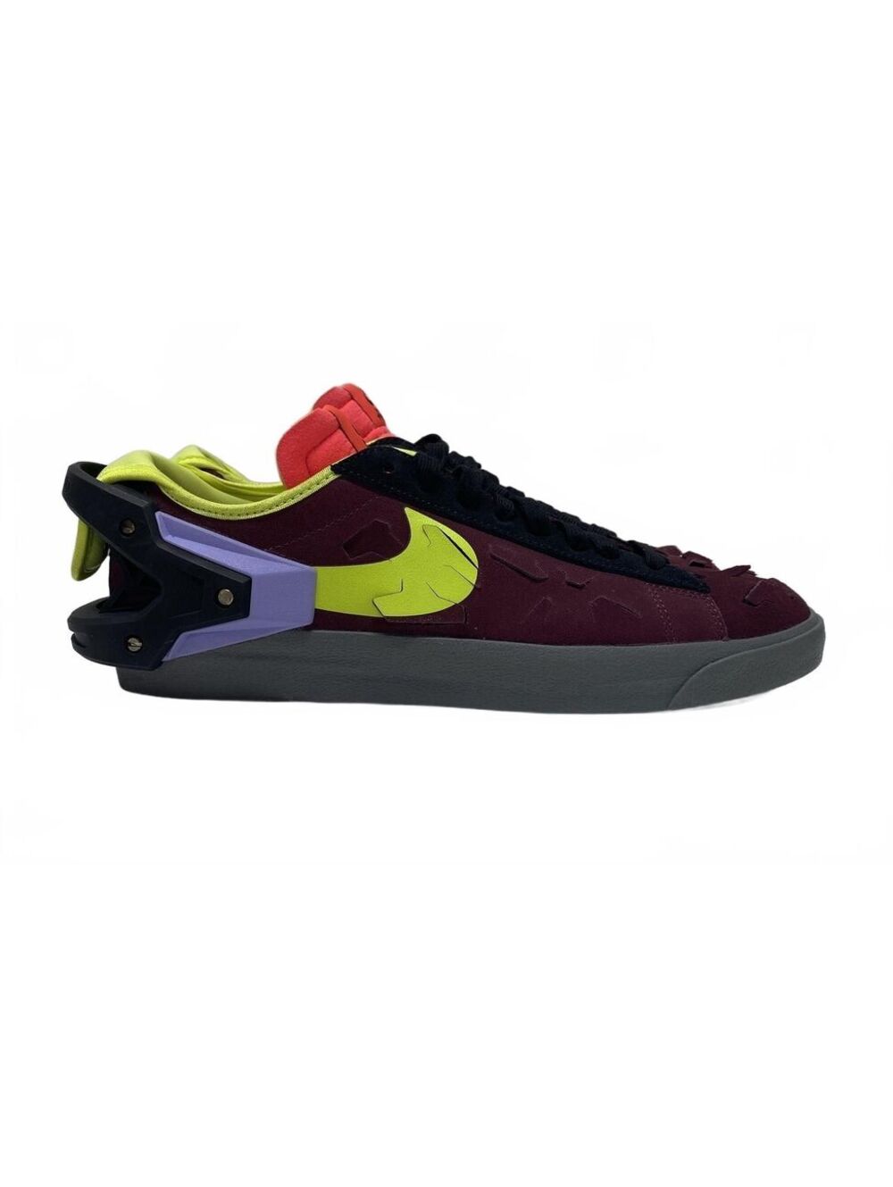 Acronym x Nike Blazer Low Night Maroon Men's Size 10 NWOB - Picture 3 of 9